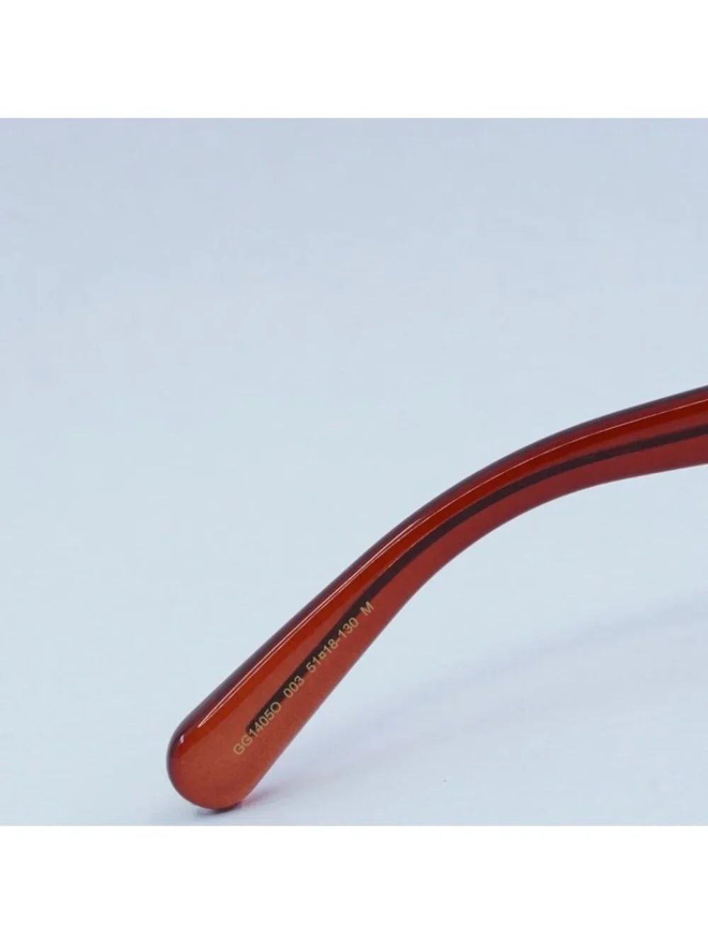 Gucci GG1405O 003 Eyeglasses Burgundy 51mm Cat Eye Frame